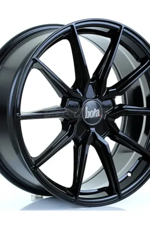 BOLA B16 Alloy Wheel 19x8.5 5x100 ET25 To 45 72.6mm CB Gloss Black In Demand