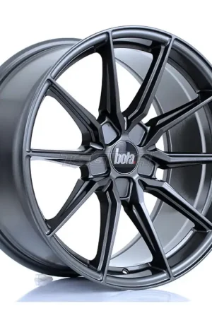 Best Choice BOLA B16 Alloy Wheel 19x9.5 5x112 ET25 To 45 72.6mm CB Gloss Gunmetal