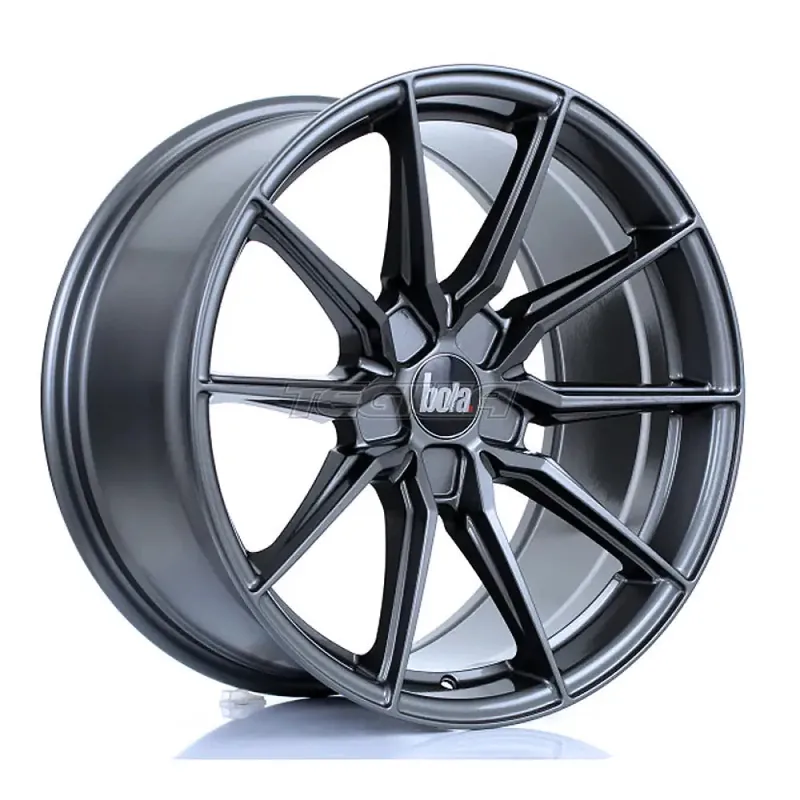 New Arrival BOLA B16 Alloy Wheel 19x9.5 5x120 ET25 To 45 72.6mm CB Gloss Gunmetal