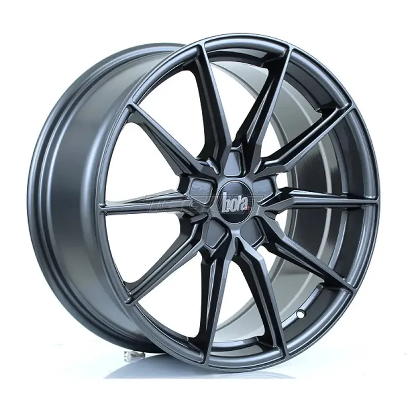 Genuine BOLA B16 Alloy Wheel 19x8.5 5x114 ET25 To 45 72.6mm CB Gloss Gunmetal