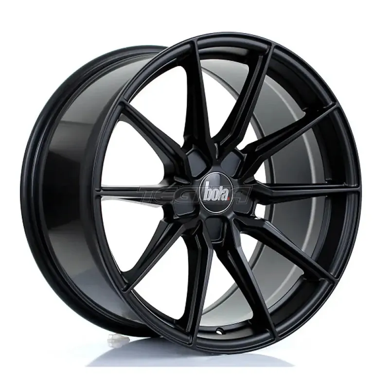Direct From Manufacturer BOLA B16 Alloy Wheel 19x9.5 5x105 ET25 To 45 72.6mm CB Matt Black