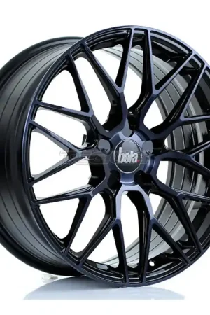 BOLA B17 Alloy Wheel 19x8.25 5x112 ET25 To 45 72.6mm CB Black Smoke Limited Time