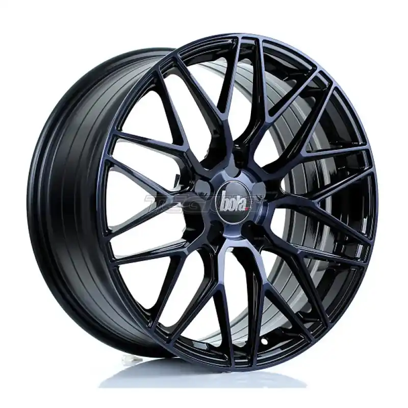 BOLA B17 Alloy Wheel 19x8.25 5x118 ET25 To 45 72.6mm CB Black Smoke Bargain