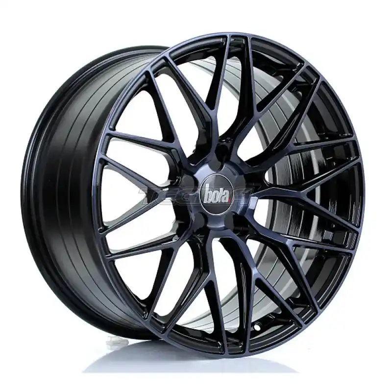 Discount BOLA B17 Alloy Wheel 19x9.5 5x118 ET25 To 45 72.6mm CB Black Smoke