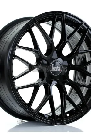 Crafted BOLA B17 Alloy Wheel 17x8 5x98 ET35 To 45 72.6mm CB Gloss Black