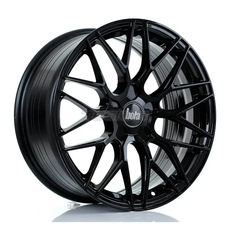 Fresh Stock BOLA B17 Alloy Wheel 17x8 5x120 ET35 To 45 72.6mm CB Gloss Black