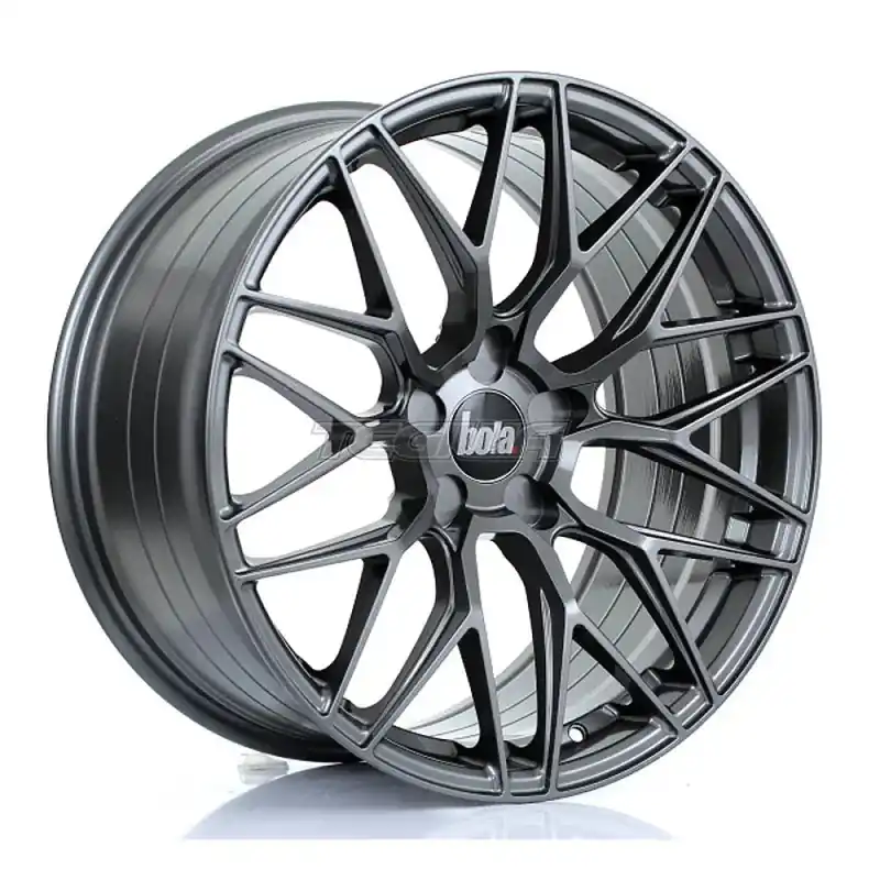 BOLA B17 Alloy Wheel 19x9.5 5x115 ET25 To 45 72.6mm CB Gloss Gunmetal Free Shipping