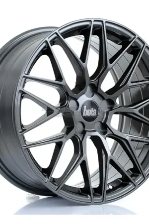 Hassle-Free Returns BOLA B17 Alloy Wheel 18x8.5 5x120 ET40 To 45 72.6mm CB Gloss Gunmetal