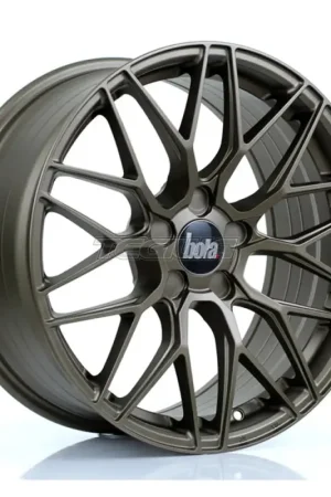Direct From Manufacturer BOLA B17 Alloy Wheel 18x8.5 5x105 ET25 To 45 72.6mm CB Matt Bronze