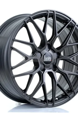BOLA B17 Alloy Wheel 19x8.5 5x108 ET40 To 45 72.6mm CB Matt Gunmetal Worldwide Shipping