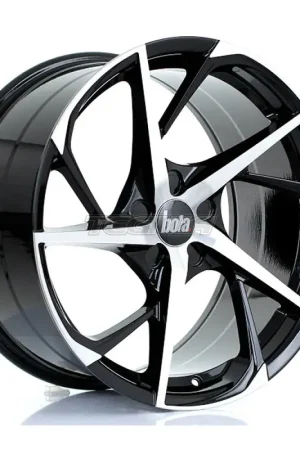 Editor’s Pick BOLA B18 Alloy Wheel 19x9.5 5x98 ET25 To 45 72.6mm CB Black Polished F
