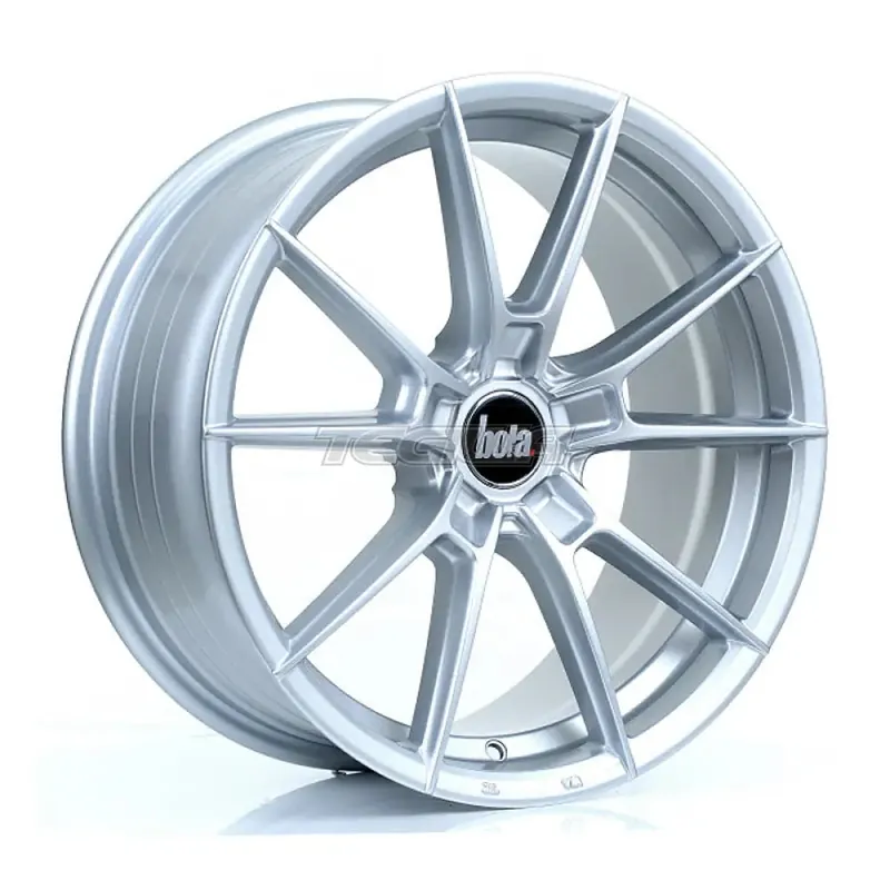 Discount BOLA B19 Alloy Wheel 17x7.5 5x105 ET40 To 45 72.6mm CB Crystal Silver