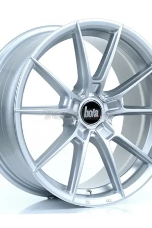BOLA B19 Alloy Wheel 17x7.5 5x100 ET40 To 45 72.6mm CB Crystal Silver Buy Direct
