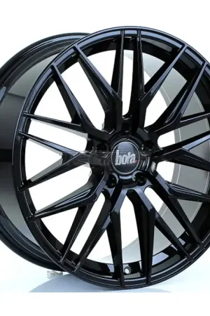BOLA B22 Alloy Wheel 20x9 5x120 ET43 72.6mm CB Gloss Black Discount