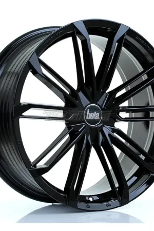 Hassle-Free Returns BOLA B23 Alloy Wheel 20x8.5 5x112 ET38 To 45 72.6mm CB Gloss Black