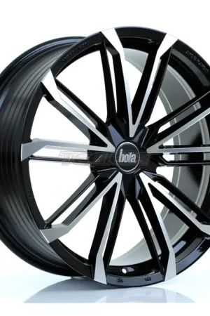 BOLA B23 Alloy Wheel 20x8.5 5x118 ET38 To 45 72.6mm CB Gloss Black Pol Seasonal Sale