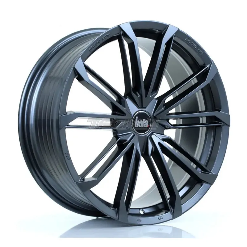 BOLA B23 Alloy Wheel 20x8.5 5x118 ET38 To 45 72.6mm CB Gloss Gunmetal Bargain