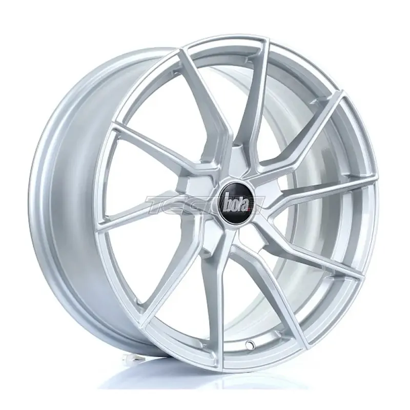 BOLA B25 Alloy Wheel 17x7.5 5x98 ET40 To 45 72.6mm CB Crystal Silver Warranty Included