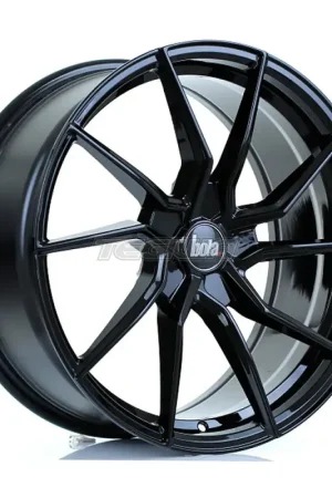 Limited Edition BOLA B25 Alloy Wheel 19x8.5 5x105 ET25 To 45 72.6mm CB Gloss Black