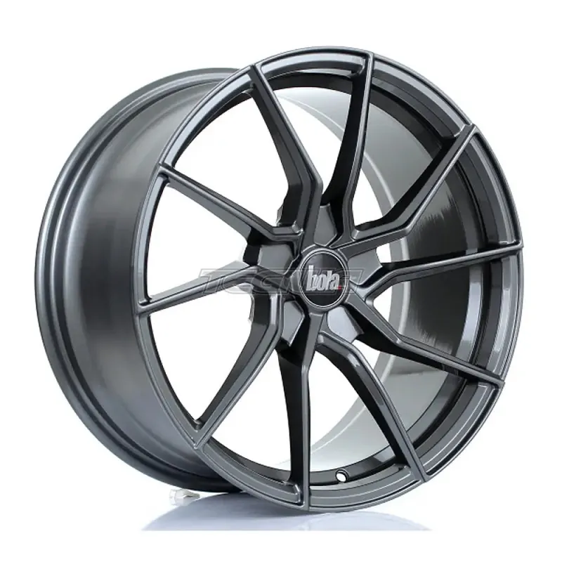 Warranty Included BOLA B25 Alloy Wheel 18x8.5 5x105 ET25 To 45 72.6mm CB Gloss Gunmetal