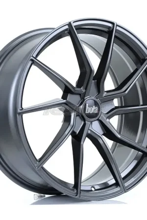 Free Shipping BOLA B25 Alloy Wheel 19x8.5 5x108 ET25 To 45 72.6mm CB Gloss Gunmetal