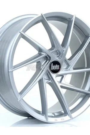 BOLA B26 Alloy Wheel 18x8 5x114 ET40 To 45 72.6mm CB Crystal Silver Weekend Sale