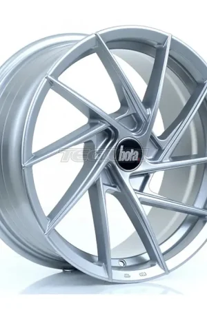 Express Delivery BOLA B26 Alloy Wheel 17x7.5 5x114 ET40 To 45 72.6mm CB Crystal Silver
