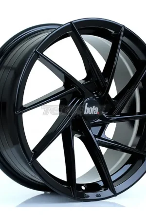 Bargain BOLA B26 Alloy Wheel 17x7.5 5x108 ET40 To 45 72.6mm CB Gloss Black