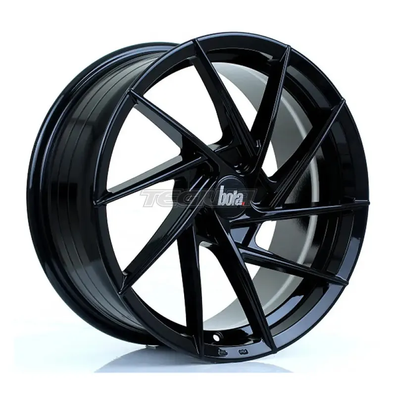 Bargain BOLA B26 Alloy Wheel 17x7.5 5x108 ET40 To 45 72.6mm CB Gloss Black