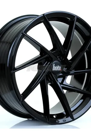BOLA B26 Alloy Wheel 18x8 5x114 ET40 To 45 72.6mm CB Gloss Black Trending