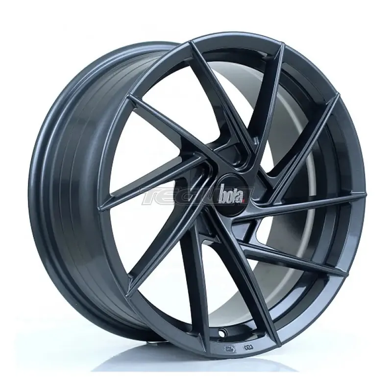 BOLA B26 Alloy Wheel 17x7.5 5x112 ET40 To 45 72.6mm CB Gloss Gunmetal Buy Direct