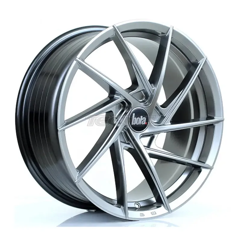 Trusted Brand BOLA B26 Alloy Wheel 18x8 5x115 ET40 To 45 72.6mm CB Hyper Black