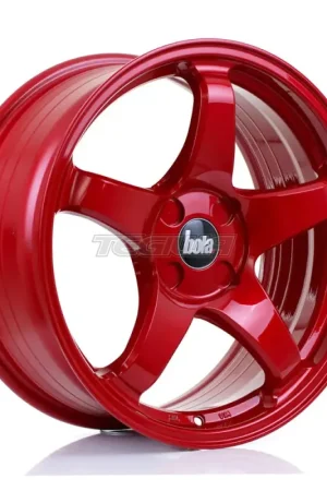 Special Discount BOLA B2R Alloy Wheel 17x7.5 5x114 ET40 72.6mm CB Candy Red