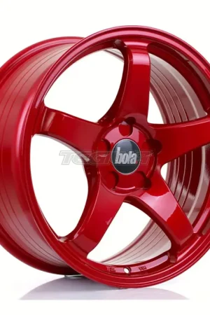 Trusted Brand BOLA B2R Alloy Wheel 18x8.5 5x110 ET40 To 45 72.6mm CB Candy Red