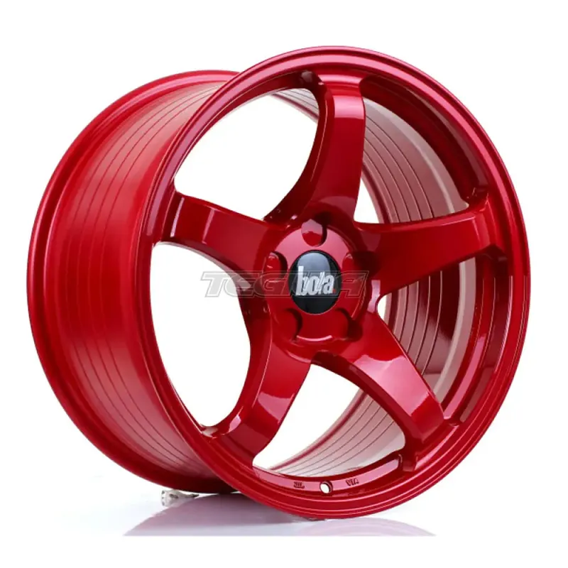 Big Sale BOLA B2R Alloy Wheel 18x9.5 5x127 ET30 To 45 72.6mm CB Candy Red
