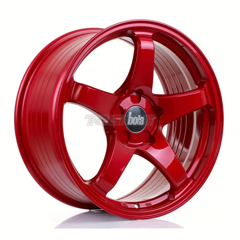 BOLA B2R Alloy Wheel 18x8.5 5x114 ET40 To 45 72.6mm CB Candy Red Original