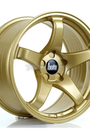 Price Cut BOLA B2R Alloy Wheel 18x9.5 5x127 ET30 To 45 72.6mm CB Gold