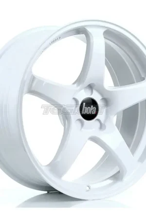 BOLA B2R Alloy Wheel 19x8.5 5x110 ET25 To 45 72.6mm CB White Viral
