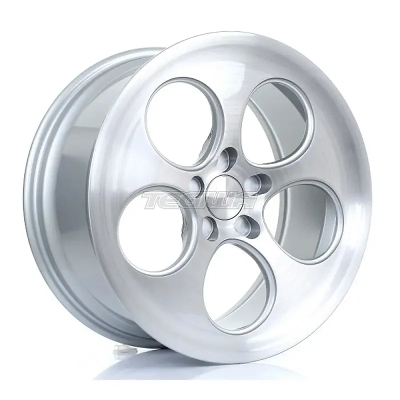 BOLA B5 Alloy Wheel 18x8.5 5x128 ET40 To 45 72.6mm CB Silver Brushed P Direct From Factory