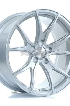 Free Shipping BOLA B6 Alloy Wheel 18x9 5x128 ET30 To 45 72.6mm CB Crystal Silver