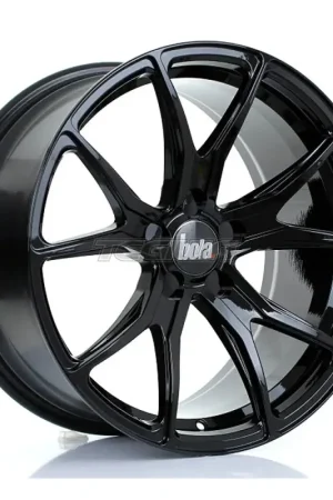 BOLA B6 Alloy Wheel 18x9 5x108 ET30 To 45 72.6mm CB Gloss Black Top Rated