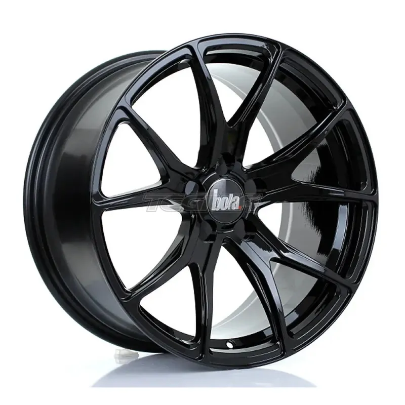 BOLA B6 Alloy Wheel 18x9 5x114 ET30 To 45 72.6mm CB Gloss Black Don’t Miss Out
