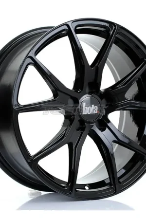 BOLA B6 Alloy Wheel 18x8 5x118 ET30 To 45 72.6mm CB Gloss Black Limited Time