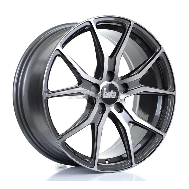 Cheap BOLA B6 Alloy Wheel 18x8 5x127 ET30 To 45 72.6mm CB Hyper Titanium