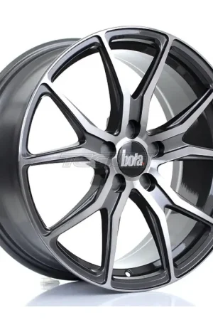 Don’t Miss Out BOLA B6 Alloy Wheel 18x8 5x114 ET30 To 45 72.6mm CB Hyper Titanium