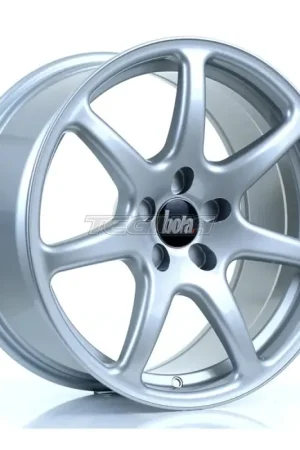 Seasonal Sale BOLA B7 Alloy Wheel 18x8.5 5x108 ET25 To 45 72.6mm CB Crystal Silver