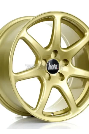 Free Shipping BOLA B7 Alloy Wheel 18x8.5 5x110 ET25 To 45 72.6mm CB Gold