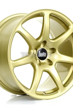 BOLA B7 Alloy Wheel 18x9.5 5x115 ET25 To 45 72.6mm CB Gold No Minimum Order