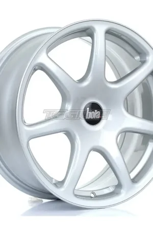 Clearance BOLA B7 Alloy Wheel 17x7.5 5x120.65 ET40 To 45 72.6mm CB Silver