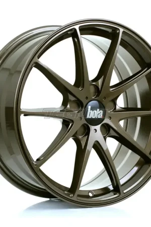 Next Day Delivery BOLA B9 Alloy Wheel 18x8 5x105 ET30 To 45 72.6mm CB Gloss Bronze